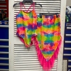 Wonder Nation Mermaid Swim Set size XL